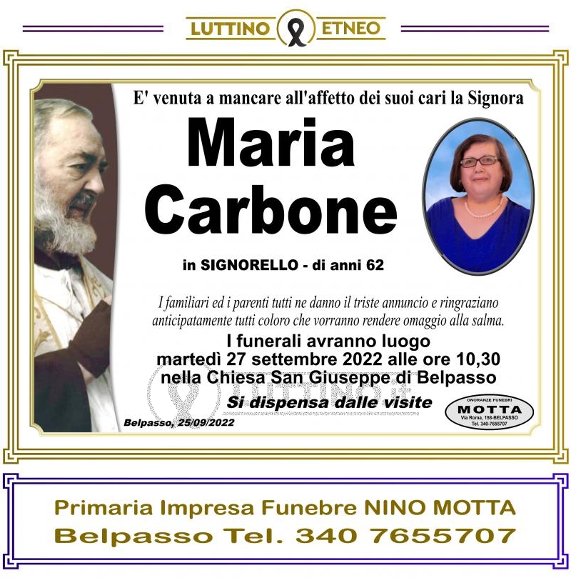 Maria Carbone 